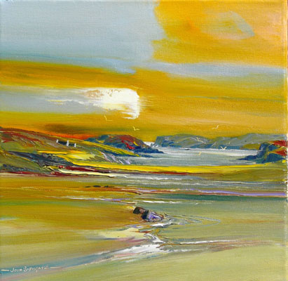 'Loch Na-Faolin, Skye' by artist John Bathgate